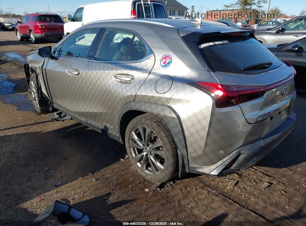 JTHR9JBH0M2041050 2021 LEXUS UX 250H Gray Trasero izquierdo