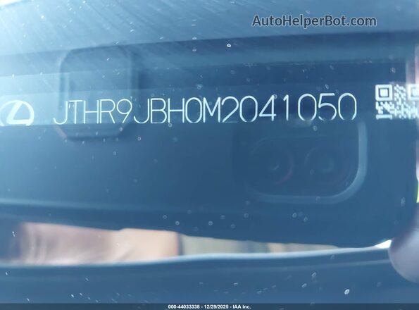 JTHR9JBH0M2041050 2021 LEXUS UX 250H Gray Vista del compartimento del motor