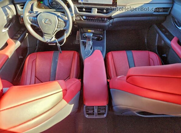 JTHR9JBH3P2065833 2023 LEXUS UX Silver Widok deski rozdzielczej