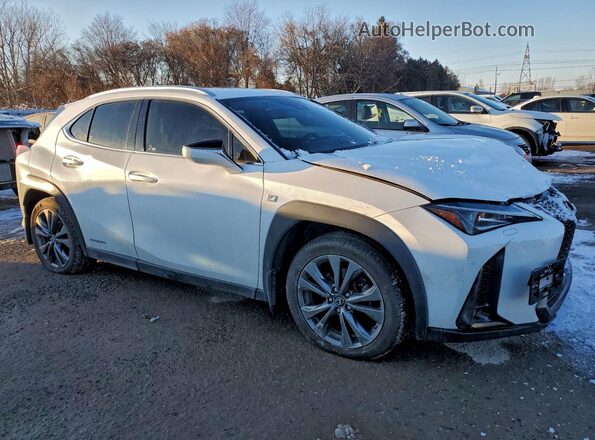 JTHR9JBH5M2037947 2021 LEXUS UX White Передня права чверть