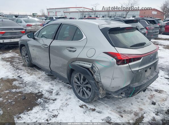 JTHR9JBH6L2029967 2020 LEXUS UX 250H Gray უკანა მარცხენა