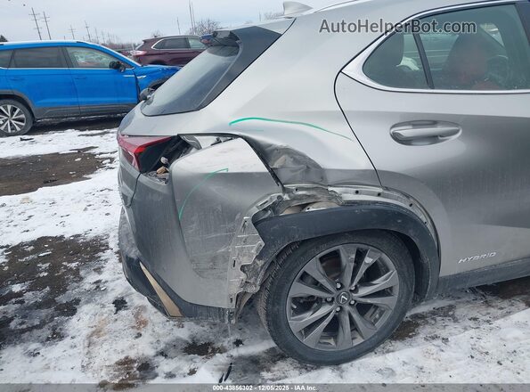 JTHR9JBH6L2029967 2020 LEXUS UX 250H Gray წინა ხედი