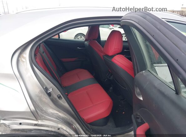 JTHR9JBH6L2029967 2020 LEXUS UX 250H Gray VIN კოდის სტიკერის ხედი