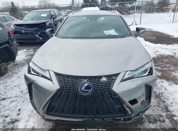 JTHR9JBH6L2029967 2020 LEXUS UX 250H Gray ხელსაწყოთა პანელის ხედი
