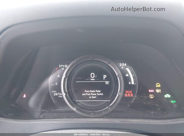 JTHR9JBH6L2029967 2020 LEXUS UX 250H Gray უკანა სავარძლების ხედი