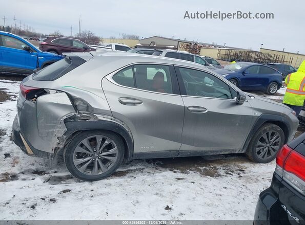 JTHR9JBH6L2029967 2020 LEXUS UX 250H Gray უკანა სალონის ხედი