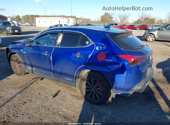JTHR9JBH8N2061323 2022 LEXUS UX 250H Синий Задняя левая четверть