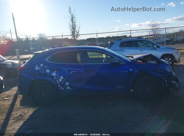 JTHR9JBH8N2061323 2022 LEXUS UX 250H Синий Вид задней части салона