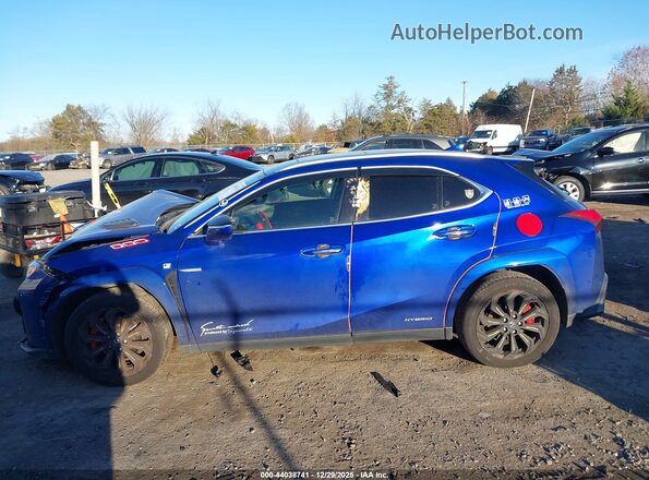 JTHR9JBH8N2061323 2022 LEXUS UX 250H Синий Панорамный вид салона 360°