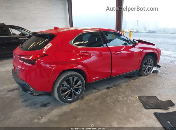 JTHR9JBH8N2062729 2022 LEXUS UX 250H Red Հետևի աջ