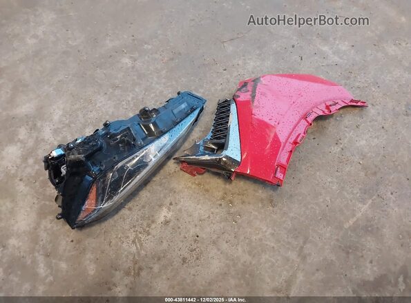 JTHR9JBH8N2062729 2022 LEXUS UX 250H Red Առջևի վահանակի տեսք