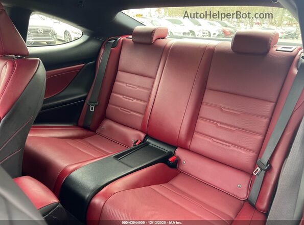 JTHS85BC4J5004285 2018 LEXUS RC 300 Черный Вид наклейки с VIN-кодом