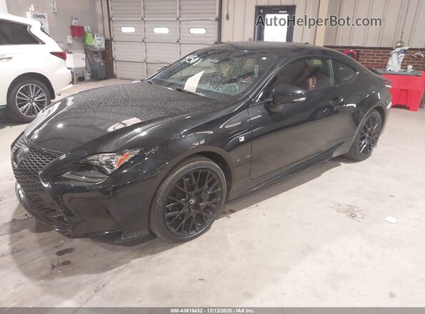 JTHS85BC6J5004501 2018 LEXUS RC 300 Черный Передняя левая четверть