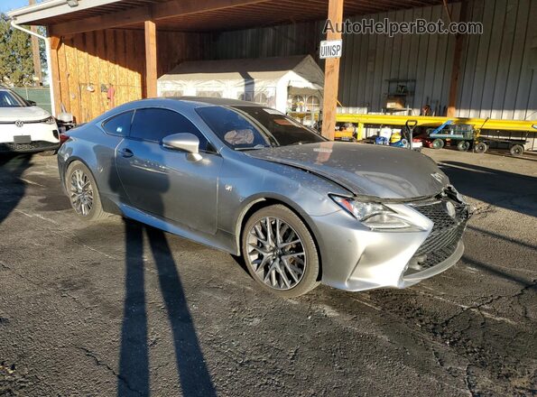 JTHSE5BC0G5006892 2016 LEXUS RC Gray Przód prawy