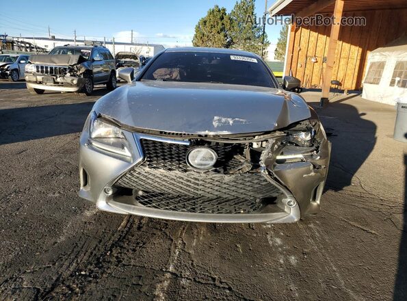 JTHSE5BC0G5006892 2016 LEXUS RC Gray Widok z przodu