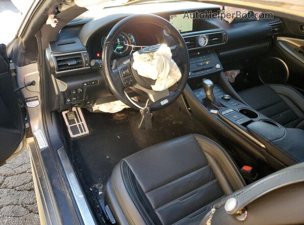 JTHSE5BC0G5006892 2016 LEXUS RC Gray Widok deski rozdzielczej