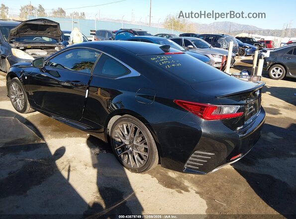 JTHSE5BC1H5008376 2017 LEXUS RC 350 Black Rear left