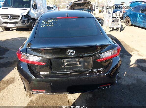 JTHSE5BC1H5008376 2017 LEXUS RC 350 Black 
