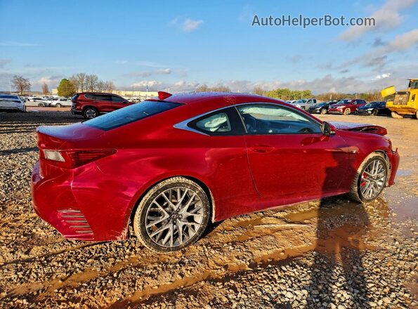 JTHSE5BC2H5007480 2017 LEXUS RC Red Trasero derecho