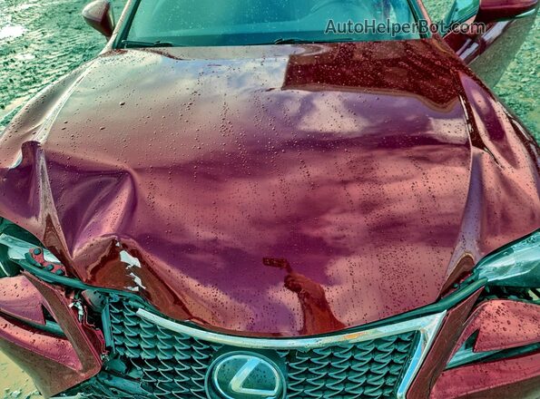 JTHSE5BC2H5007480 2017 LEXUS RC Red Vista interior trasera