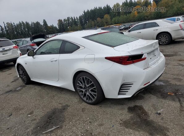 JTHSE5BCXG5005877 2016 LEXUS RC White Задня ліва чверть