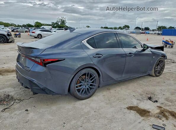JTHSZ1B29N5051430 2022 LEXUS IS Gray Tył prawy