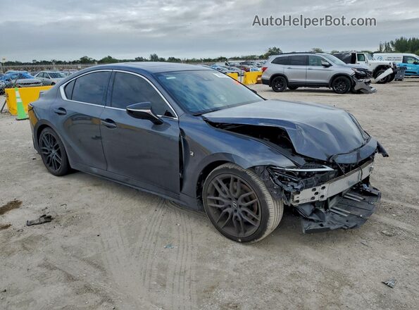 JTHSZ1B29N5051430 2022 LEXUS IS Gray Przód prawy
