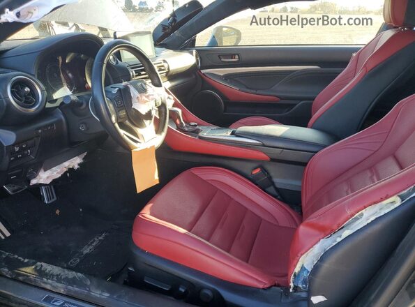 JTHSZ5DC1P5012041 2023 LEXUS RC Черный Вид салона спереди