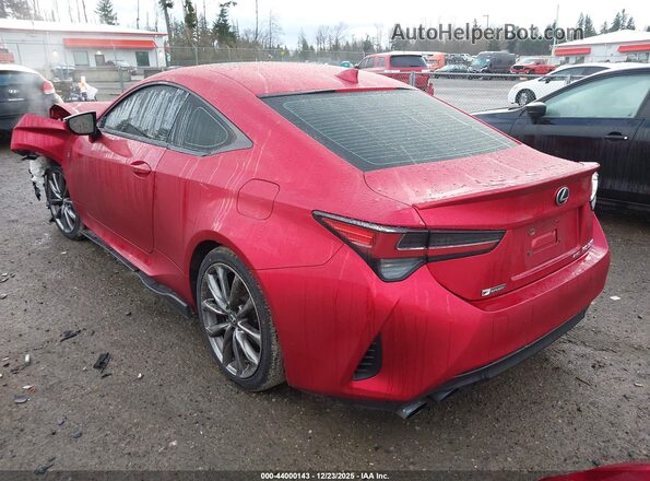JTHSZ5DC4M5010618 2021 LEXUS RC 350 Red 