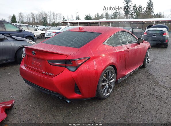 JTHSZ5DC4M5010618 2021 LEXUS RC 350 Red 