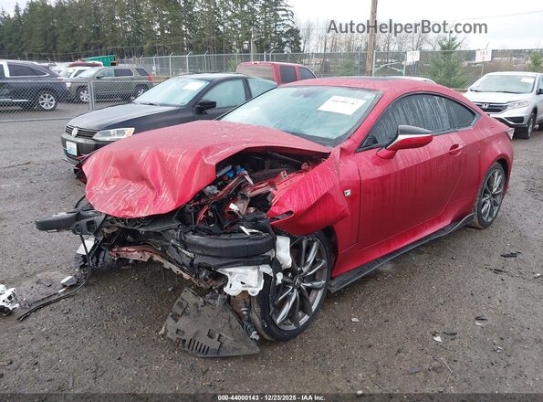 JTHSZ5DC4M5010618 2021 LEXUS RC 350 Red 