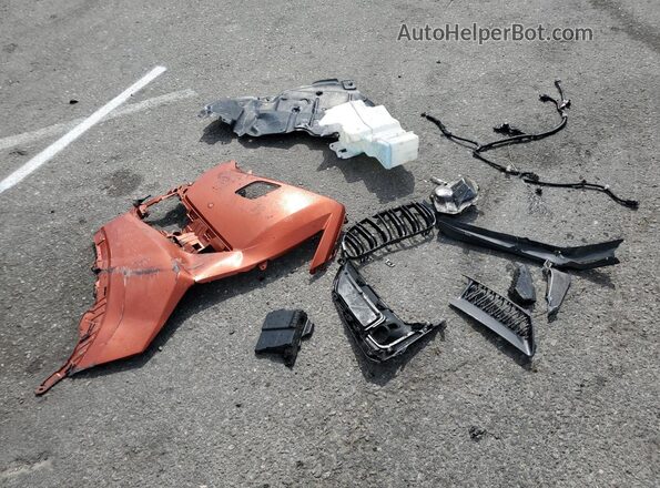 JTHU9JBH3K2000533 2019 LEXUS UX Orange ძრავის განყოფილების ხედი