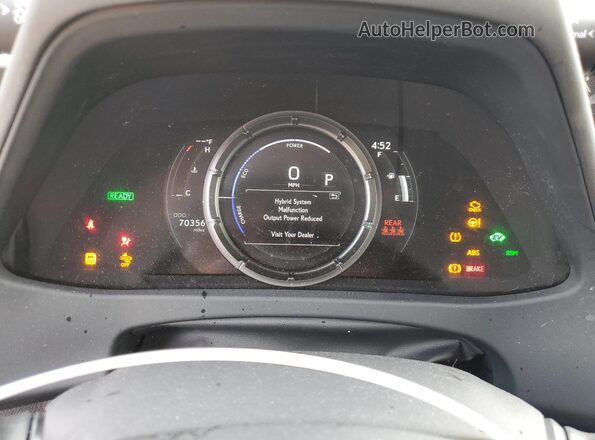 JTHU9JBH3K2000533 2019 LEXUS UX Orange ხელსაწყოთა პანელის ხედი