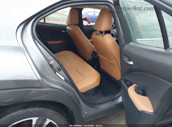 JTHU9JBH4K2014800 2019 LEXUS UX 250H Gray Vista de la etiqueta del VIN