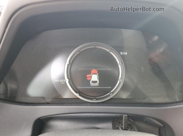 JTHU9JBH6K2010599 2019 LEXUS UX White Instrument cluster view