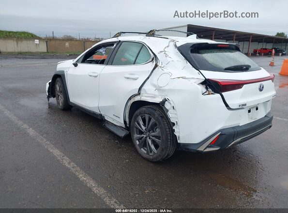 JTHU9JBH6K2011395 2019 LEXUS UX 250H White Rear left