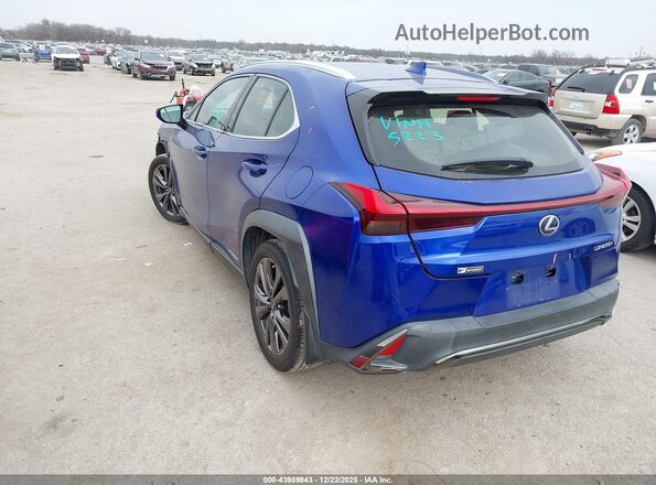 JTHU9JBH6K2016421 2019 LEXUS UX 250H Blue Tył lewy