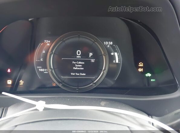 JTHU9JBH6K2016421 2019 LEXUS UX 250H Blue Widok tylnych siedzeń