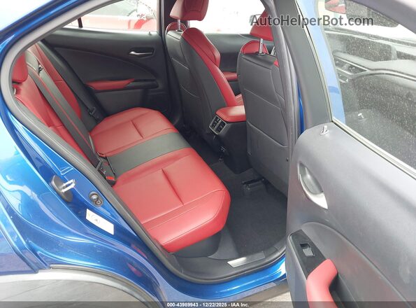 JTHU9JBH6K2016421 2019 LEXUS UX 250H Blue Widok naklejki z numerem VIN