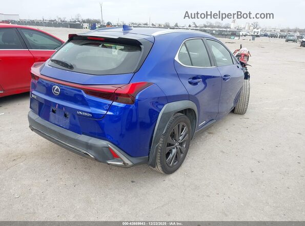JTHU9JBH6K2016421 2019 LEXUS UX 250H Blue Tył prawy