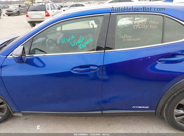 JTHU9JBH6K2016421 2019 LEXUS UX 250H Blue 