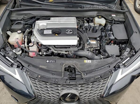 JTHU9JBH7K2015620 2019 LEXUS UX Черный Вид задней части салона