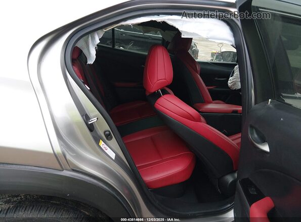 JTHU9JBH8K2015545 2019 LEXUS UX 250H Gray Widok naklejki z numerem VIN