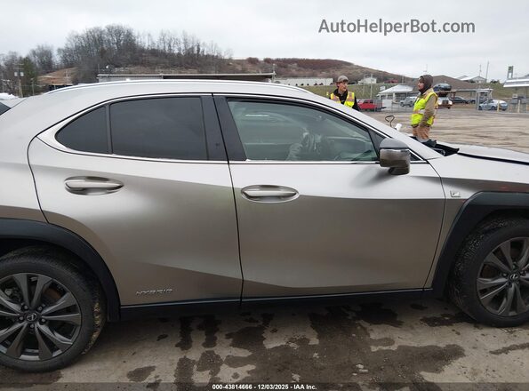 JTHU9JBH8K2015545 2019 LEXUS UX 250H Gray Widok wnętrza z tyłu