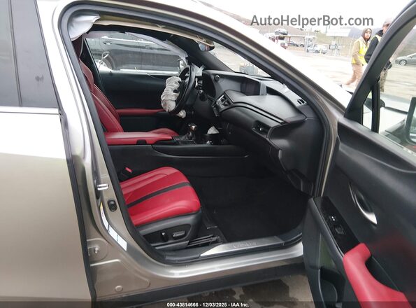 JTHU9JBH8K2015545 2019 LEXUS UX 250H Gray Widok wnętrza z przodu