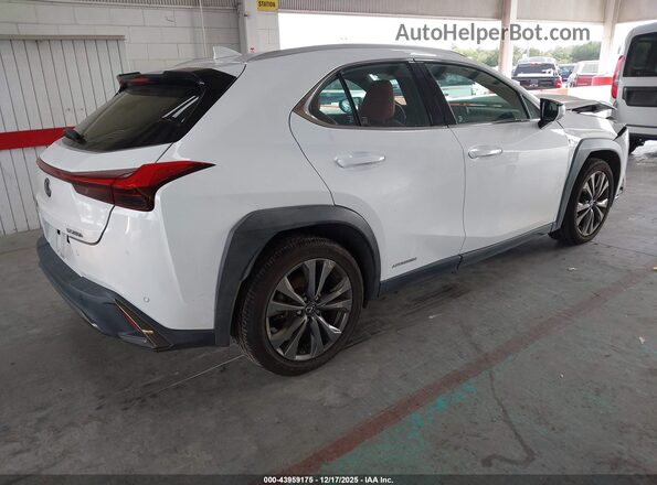 JTHU9JBHXK2009813 2019 LEXUS UX 250H White 