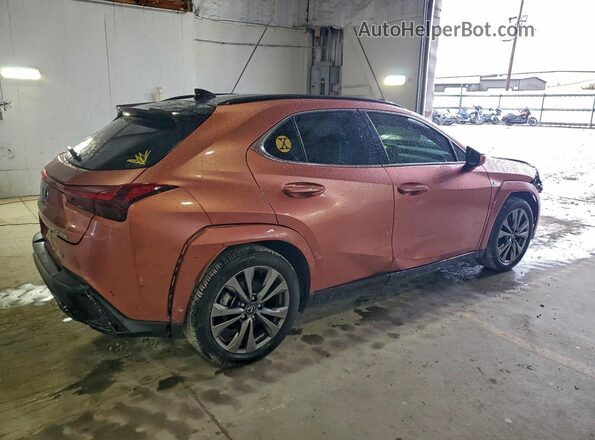 JTHUCJDH7S2003952 2025 LEXUS UX Оранжевый Задняя правая четверть