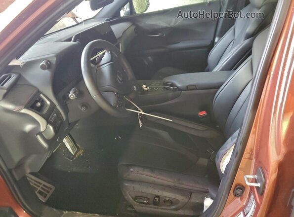 JTHUCJDH7S2003952 2025 LEXUS UX Оранжевый Вид салона спереди