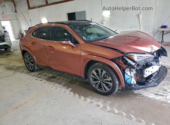 JTHUCJDH7S2003952 2025 LEXUS UX Оранжевый Передняя правая четверть