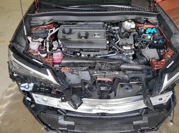 JTHUCJDH7S2003952 2025 LEXUS UX Оранжевый Вид задней части салона